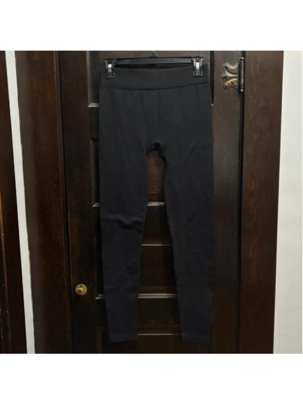 (257) Time and Tru black leggings size M (8-10) #activewear #yoga